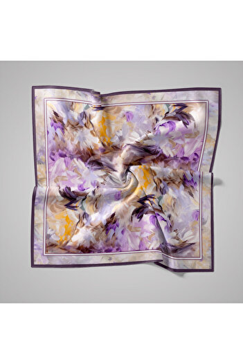 PİRAMİT Natural Patterned Scarf