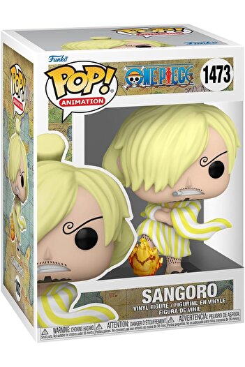 Funko Pop! Animation: One Piece - Vinsmoke Sanji - Sangoro - (Wano) - Collectable Vinyl Figure - Gif