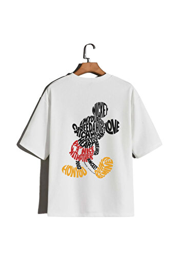 OEM Mickey Typography unisex T-shirt