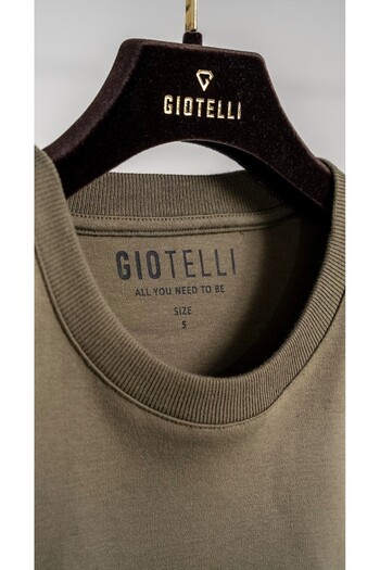 Giotelli Μπλουζάκι Gio Kaki - Πράσινο Χακί, GM23SK23014