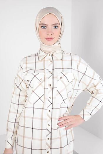 Alvina CHECKED SHIRT TUNIC 44321