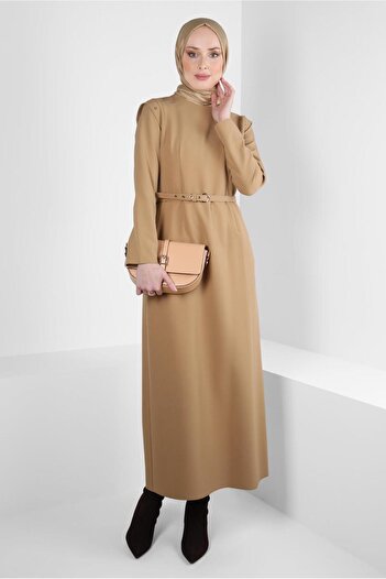 Alvina EYE DETAILED BELT DRESS 44298