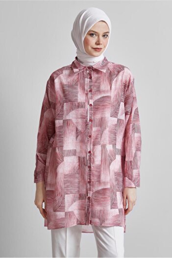 Alvina Patterned Tunic Model No: 45405