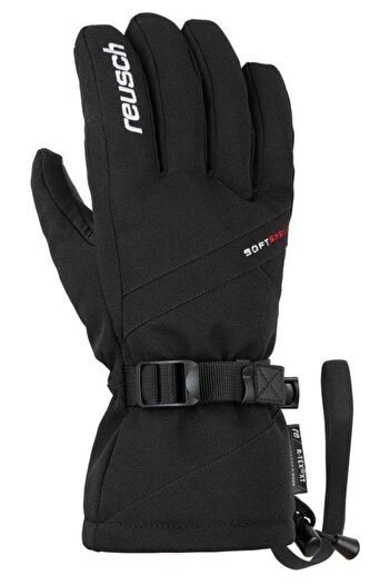 Reusch Outset R-Tex XT Softshell Чоловічі рукавички для сноуборду Чорні