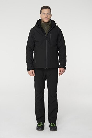 2AS Ανδρικό παλτό Sagwon II.SoftShell Μαύρο