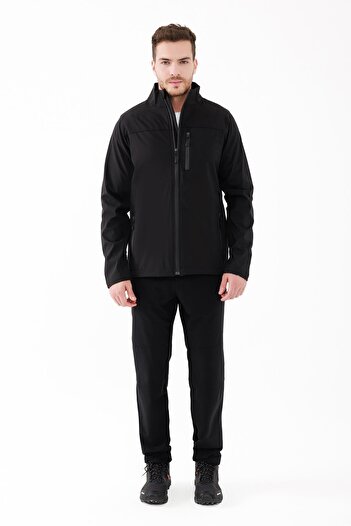 2AS Ανδρικό μπουφάν Black Shade Softshell