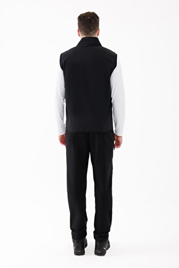 2AS Bowen İnce Softshell Unısex Yelek Siyah
