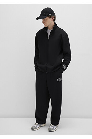Mavi Black Polo Sweatshirt 0S10514-900