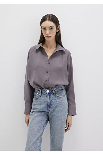 Mavi Anthracite Shirt Loose Fit / Relaxed Fit 1211373-90721