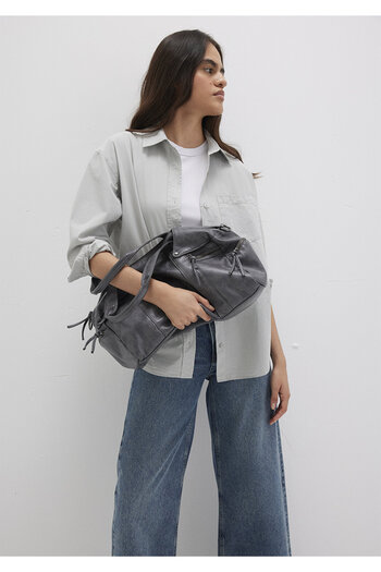 Mavi Gray Shoulder Bag 1912134-24674