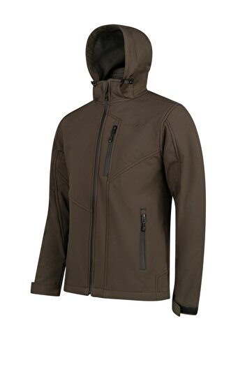 2AS Ανδρικό παλτό Sagwon II.SoftShell Χακί