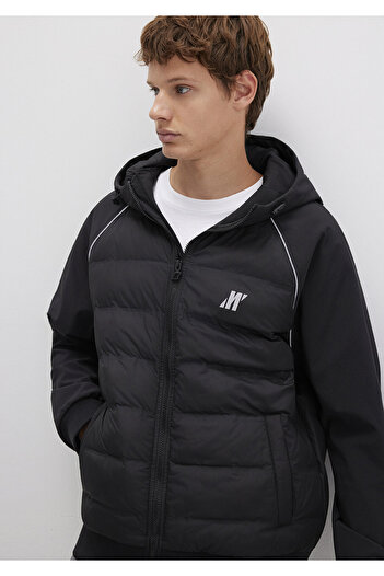 Mavi Pro Logo Reflective Detailed Black Jacket 0110559-71379