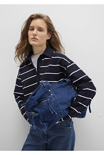 Mavi Geantă de umăr din denim 1913468-22189