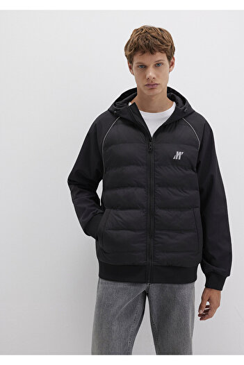 Mavi Pro Logo Reflective Detailed Black Jacket 0110559-71379