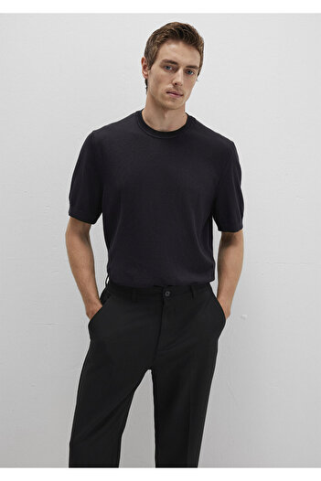 Mavi Short Sleeve Black Knitwear T-Shirt Regular Fit / Regular Cut 0710312-900