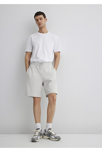 Mavi Light Gray Shorts 0410254-80192