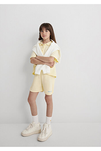 Mavi Venice 1991 Printed Yellow Shorts 7410006-89143
