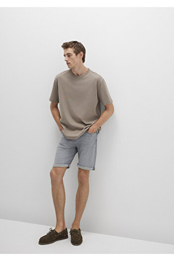 Mavi Brian 90S Light Gray Jean Shorts 0418489820