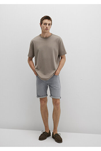 Mavi Brian 90S Light Gray Jean Shorts 0418489820