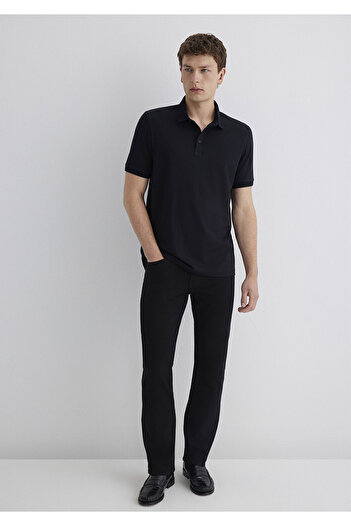 Mavi Black Polo T-Shirt Slim Fit / Slim Fit 0613006-900