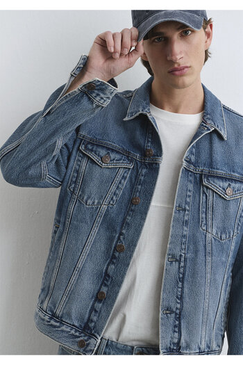 Mavi Ray Classic Denim Vintage Indigo Blue Jean Jacket 0110273-89412