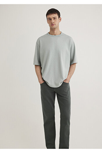 Mavi Green Basic T-Shirt Loose Fit / Loose Relaxed Cut 0612595-70148