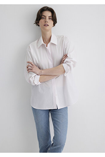 Mavi Ροζ Πουκάμισο Oversize / Φαρδιά Κοπή 1210887 -70989