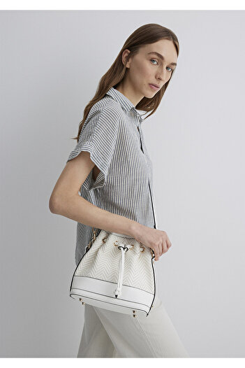 Mavi White Bucket Bag 1913093 -620