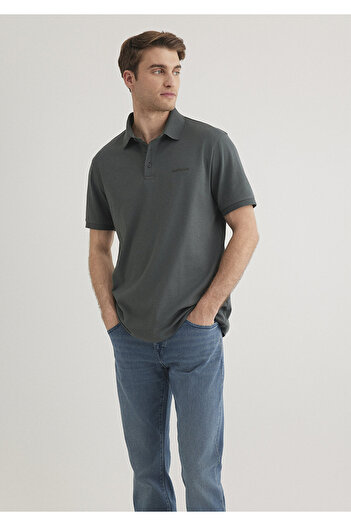 Mavi Black Men's Green Polo T-Shirt 0612520 -71598