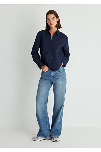 Mavi Pantaloni de blugi Malibu Real Blue Vintage Indigo Blue 1010152-87779