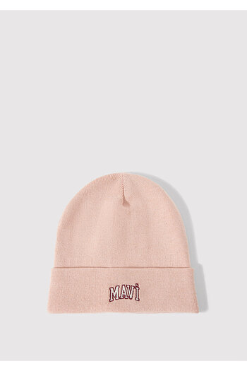 Mavi Pink Logo Printed Beret - 1912686 -71248