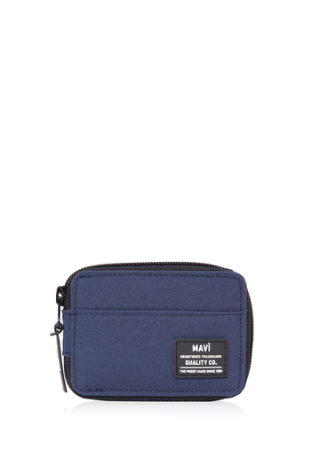 Mavi Zippered Navy Blue Wallet 092844 -83097