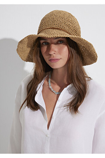 Mavi Straw Brown Hat -1911280-70185 Model