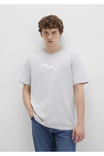 Mavi Istanbul Printed Grey T-shirt Regular Fit / Regular Fit0612274-70075