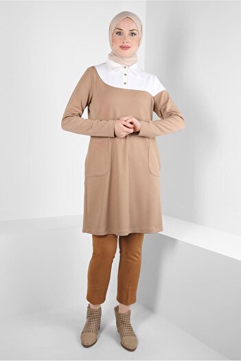 Alvina TWO COLOR TUNIC 44268