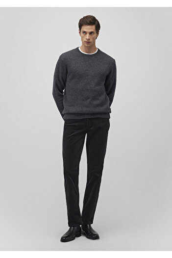 Mavi Hunter Black Velvet Trousers 0020230269