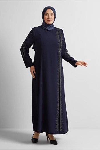 Alvina Stone Detail Plus Size Dress 20718