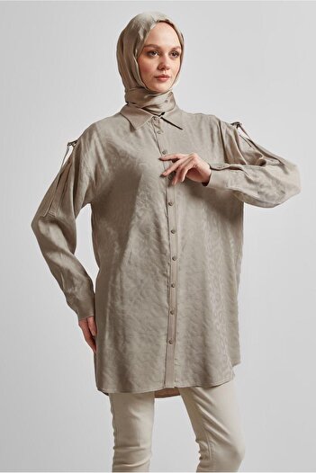 Alvina Shirt Collar Tunic 45254