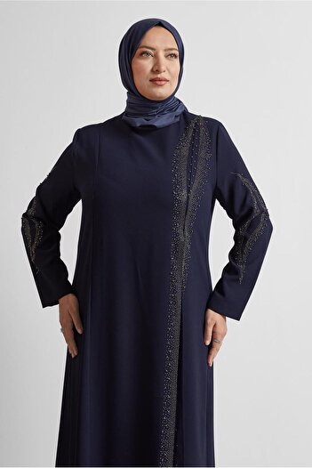 Alvina Stone Detail Plus Size Dress 20718