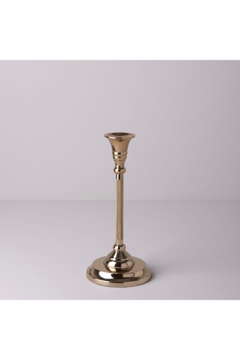 Linens Armina Paslanmaz Çelik 24 cm Şamdan Gold