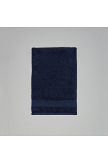Linens Premium Cotton 30X45 cm Hand Towel Navy Blue