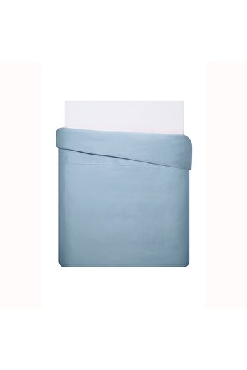 Linens Husă de pilota din satin din bumbac Mix&Match Albastru