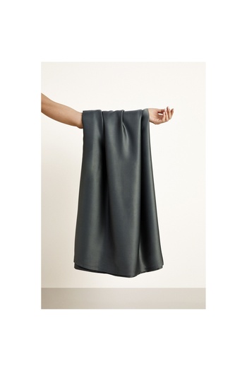 Linens إكس تينسل ™   ملاءة سرير مزدوجة من الليوسيل أنثراسيت