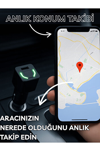 Gözcü Mobil Çakmaklık Araç Takip Cihazı Geofence Araç Takip Sistemi Anlık Konum Geçmişe Dönük Konum