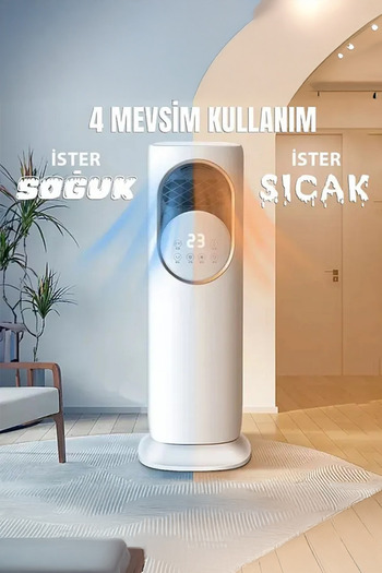 ARTILED Uzaktan Kumandalı Taşınabilir Sıcak Üfleme Isıtıcı – 180° Hava Sirkülasyonu