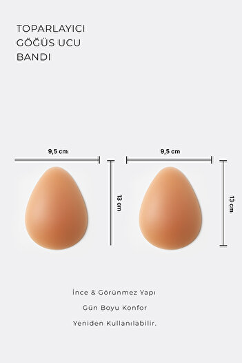 Lynch Cosmetics Toparlayıcı Göğüs Ucu Bandı - M (9.5 Cm)