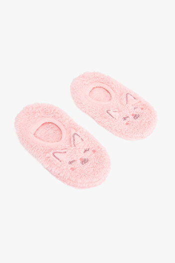 Penti Pink Girl's Sweety Non-Slip Sole Home Slippers
