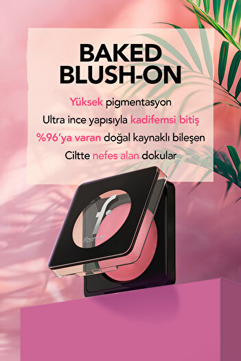 Flormar Flormar Baked Blush-On 055 Dual Gold