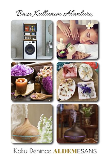 ALDEM Kavun Esansı Mum Sabun Oda Kokusu Workshop Esansı 60 ml