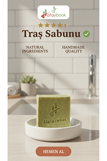 Hataybook 1 Piece of Shaving Soap 110Gr